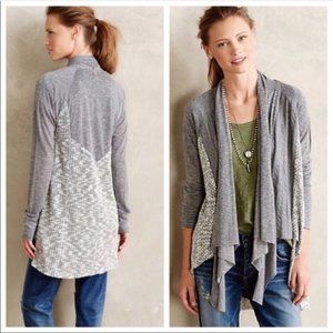 Anthropologie Tiny Stratigraphy Cardigan M EUC!